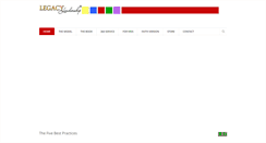 Desktop Screenshot of legacyleadership.com